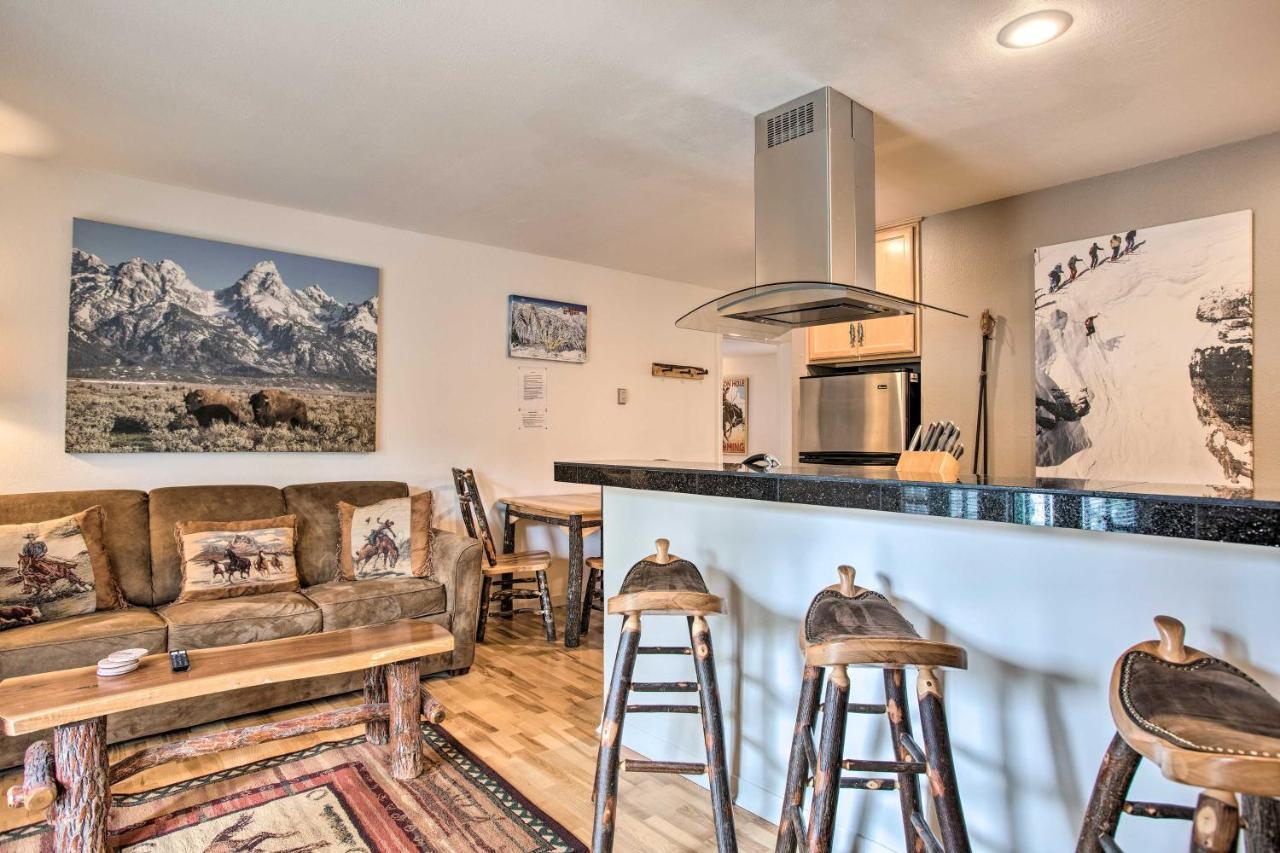 Skiers Dream Upscale Condo By Teton Village! Уилсон Экстерьер фото